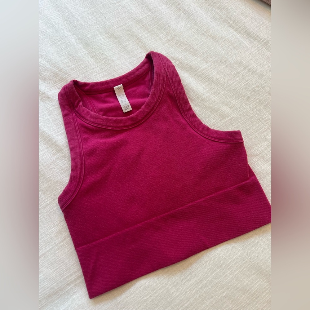 Alo Cropped Tank Top
